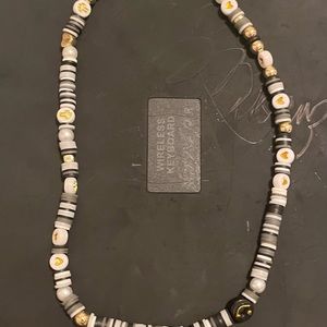 Black and white necklace